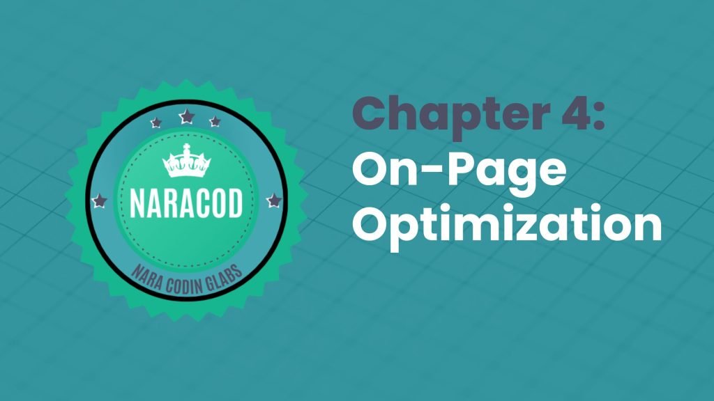 Chapter 4: On-Page Optimization