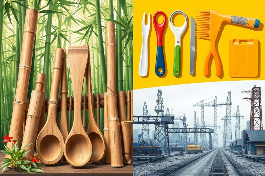 Bamboo vs. Plastic